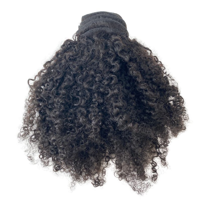 Karli Curl 3C Off Black Classic Clip-In Extensions | Curly Heaven™