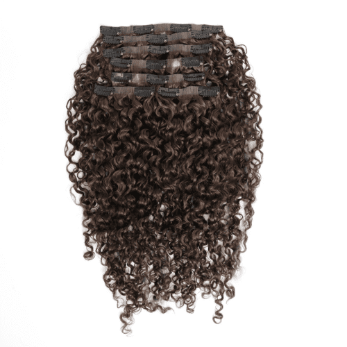 SAMBI MOCHA BROWN CURLY HEAVEN HAIR EXTENSIONS