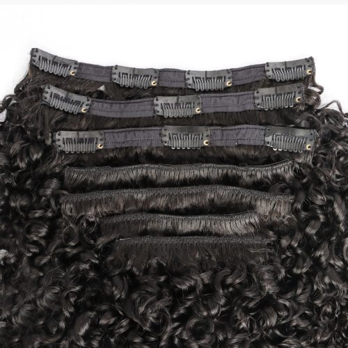 SPIRALLY OFF BLACK CURLY HEAVEN HAIR EXTENSIONS 2