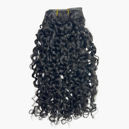 Curly Hair Extensions | Sambi Curly Off Black Invisible Clip-Ins