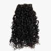 Sambi Curly Dark Brown Invisible Clip-Ins | Curly Heaven™