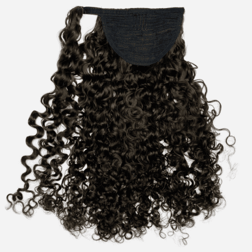 Sambi Mocha Brown Ponytail Extension | Curly Heaven™