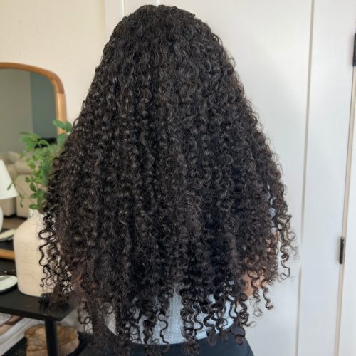 Sambi Curly Heaven Hair | Curly Hair Extensions Off Black Classic Clip-Ins for 3B curls 