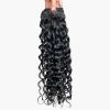 Wavy Curly Off Black Clip-In Hair Extension are best for those with 2B-2C curl patterns