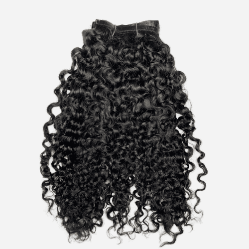 Sambi Curl Dark Brown Seamless Clip-Ins | Curly Heaven™ 