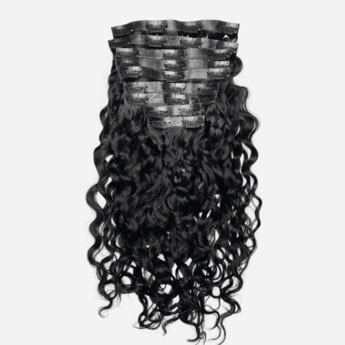 Wavy Curly Dark Brown Seamless Clip-Ins | Curly Heaven™ 